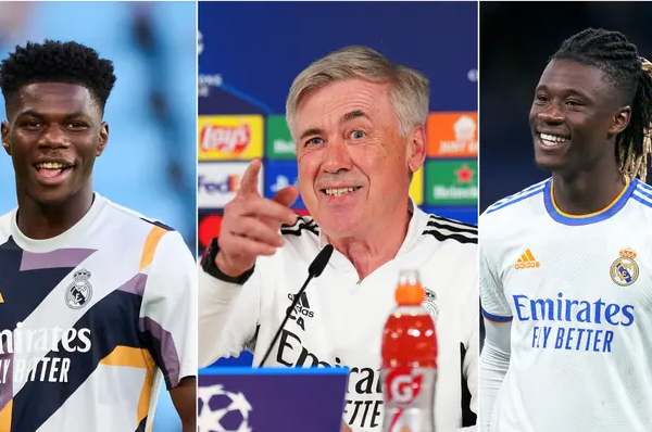 Ancelotti Memuji Tchouameni dan Camavinga: Bakat Muda yang Bersinar di Real Madrid